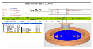 Hình 3.24. Gia công bán tinh sau nhiệt luyện.