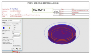 Hình 3.22. Khai báo phôi gia công sau nhiệt.