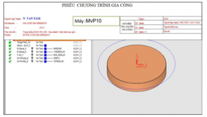 Hình 3.23. Khai báo phôi gia công sau nhiệt luyện.